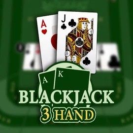 Blackjack 3H (Habanero) slot logo by Habanero at Frumzi Casino