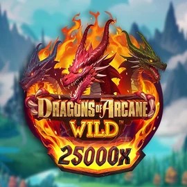 Dragons of Arcane Wild game by Foxium – logo hosted on Frumzi Casino