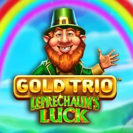 Gold Trio Leprechaun's Luck casino game by Playtech – featured logo at Frumzi Casino