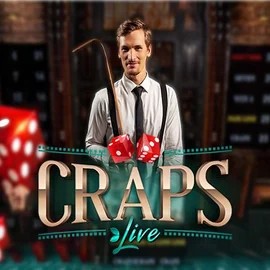 Live Craps by Evolution, showcased at frumzikasino.de – game logo