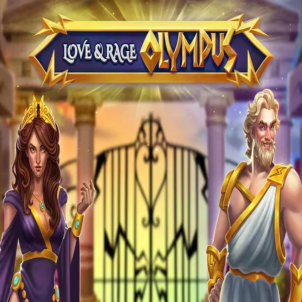 Love and Rage Olympus online game logo by Greentube on frumzikasino.de