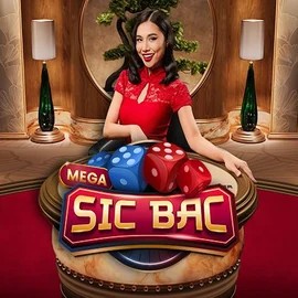 Mega Sic Bac slot logo by Pragmatic Play at Frumzi Casino