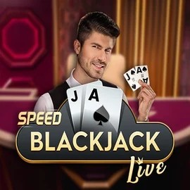 Speed Blackjack logo by Pragmatic Play Frumzi Casino
