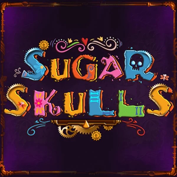 Sugar Skulls game by Booming Games – logo hosted on Frumzi Casino