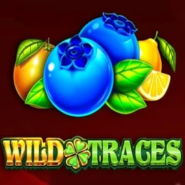 Wild Traces logo by Amusnet Interactive Frumzi Casino
